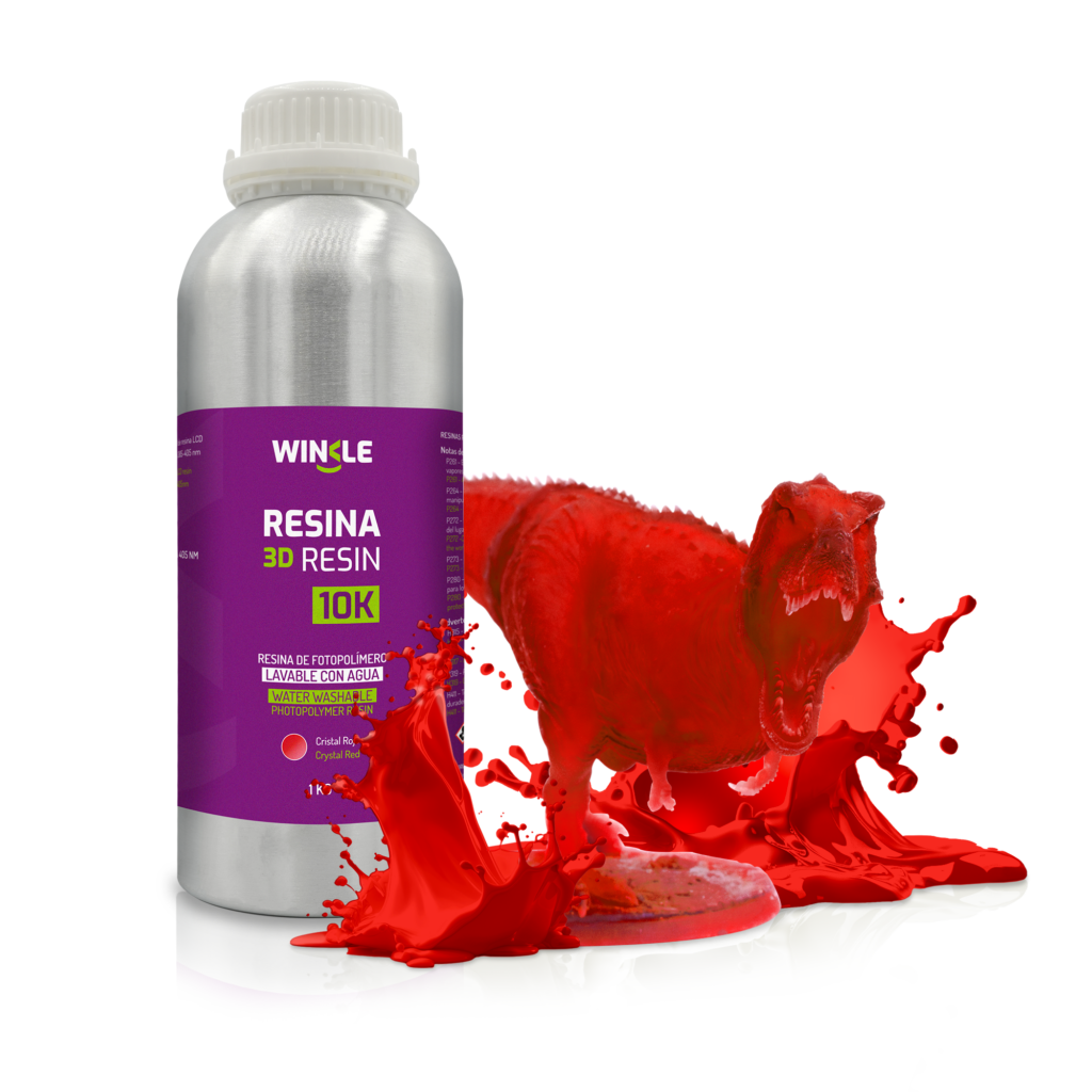 resin winkle cristal red 3
